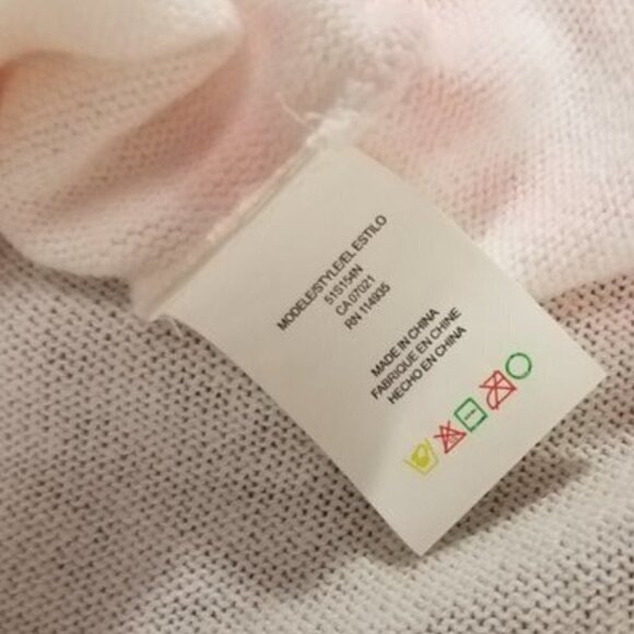 NEW Cloth by Design Nordstrom XS Pink Tie Dye Tunic Knit Sweater Top Asymmetric - Picture 11 of 12